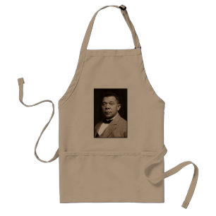 Delantal Ícono de la Historia Negra: Booker T Washington, R