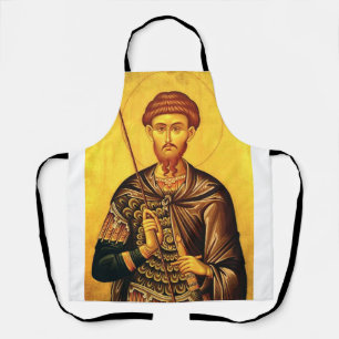 Delantal icono ortodoxo de San Teodoro Tirón