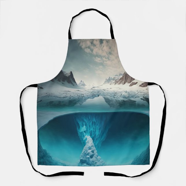 Delantal Icy Mountain View (Anverso)