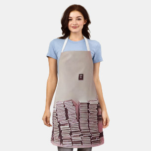 Delantal Idea de regalo del día de la biblioteca escolar in