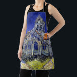 Delantal Iglesia de Auvers, Van Gogh<br><div class="desc">Vincent Willem van Gogh (30 de marzo de 1853 a 29 de julio de 1890) fue un pintor holandés post-impresionista que figura entre las figuras más famosas e influyentes de la historia del arte occidental. En poco más de una década, creó unas 2.100 obras de arte, entre ellas unas 860...</div>