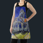 Delantal Iglesia de Auvers, Van Gogh<br><div class="desc">Vincent Willem van Gogh (30 de marzo de 1853 a 29 de julio de 1890) fue un pintor holandés post-impresionista que figura entre las figuras más famosas e influyentes de la historia del arte occidental. En poco más de una década, creó unas 2.100 obras de arte, entre ellas unas 860...</div>