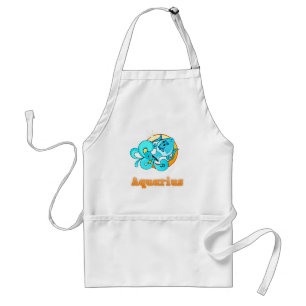 Delantal Ilustracion Aquarius