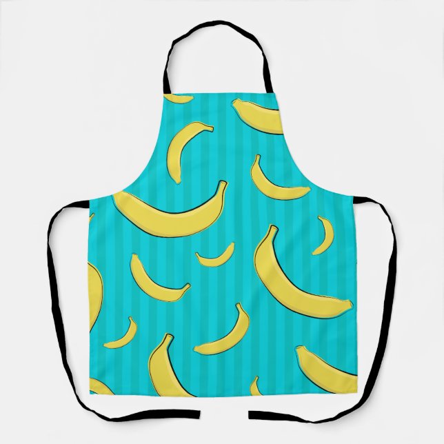 Delantal Ilustracion bananero (Anverso)