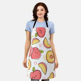 Delantal Ilustración de frutas