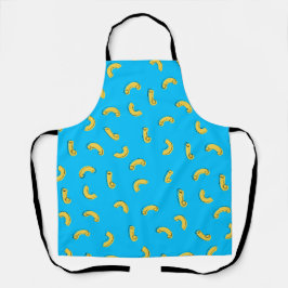 Delantal Ilustración de Macarrones con Queso