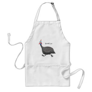 Delantal Ilustracion de personalizado de aves divertidos de