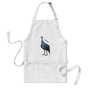 Delantal Ilustracion de personalizado de aves silvestres