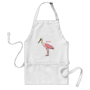 Delantal Ilustracion de personalizado de pájaro cucharón de
