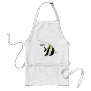 Delantal Ilustracion de personalizado de peces moro