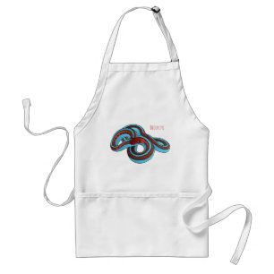Delantal Ilustracion de personalizado de serpiente de San F