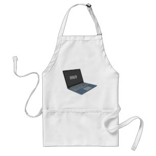 Delantal Ilustracion de personalizado para portátiles