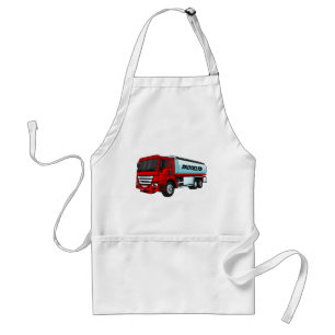 Delantal Ilustracion del personalizado de transporte de com