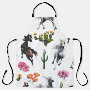 Delantal Ilustracion dibujado a mano. Patrón sin foco. Cuta