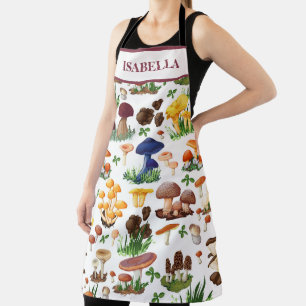 Delantal Ilustracion Honny Mushrooms