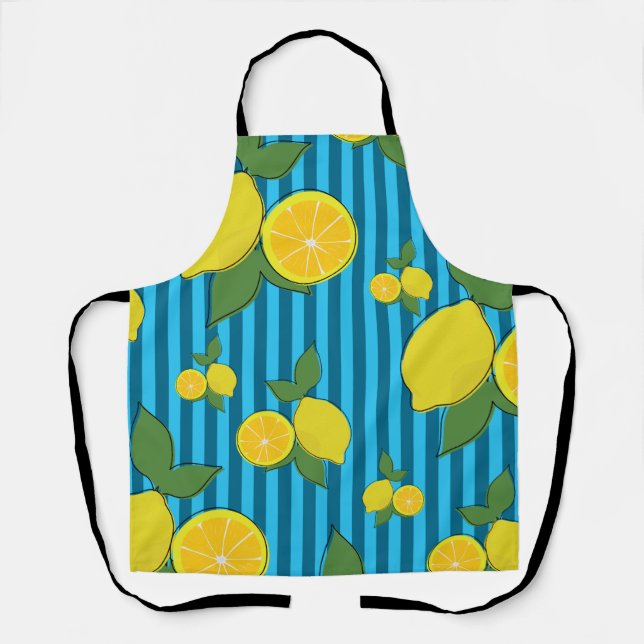 Delantal Ilustracion Lemons (Anverso)