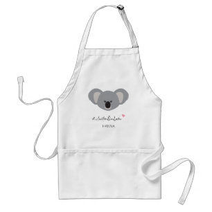 Delantal Ilustracion personalizado #AustraliaLove Koala
