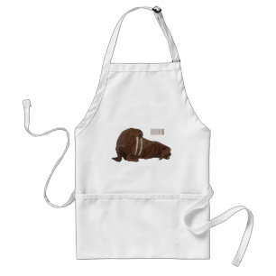 Delantal Ilustracion personalizado de Walrus