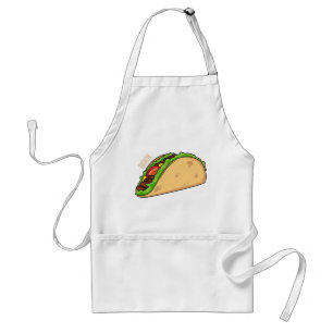 Delantal Ilustracion personalizado Taco