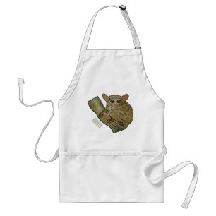 Delantal Ilustracion personalizado Tarsier