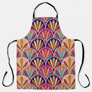 Delantal Ilustracion textil tradicional indio
