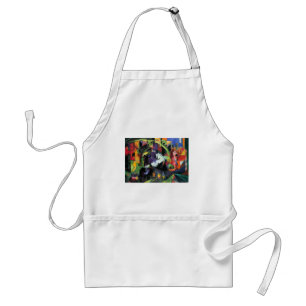 Delantal Imagen con ganado de Franz Marc, Arte Antiguo