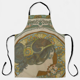 Delantal Imagen de Alphonse Mucha (1899)