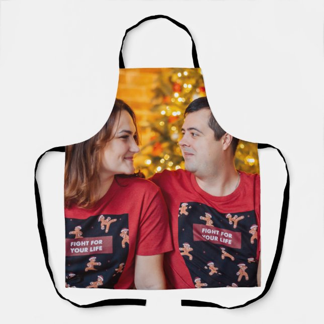 Delantal Imagen de personalizado Crea la tuya propia (Anverso)