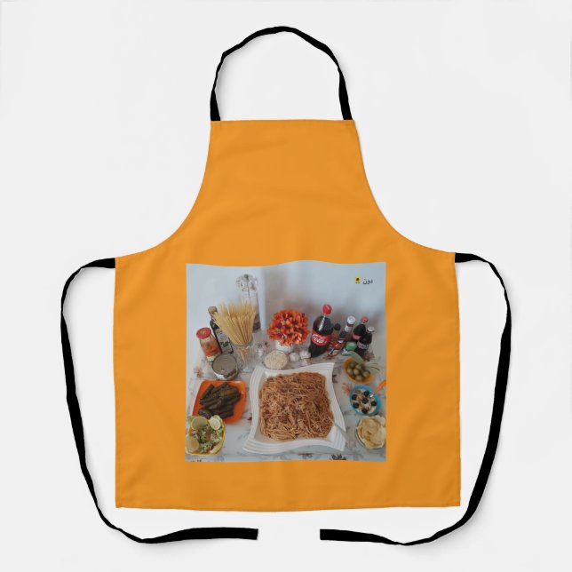 DELANTAL IMAGEN DE SPAGHETTI APRON (Anverso)