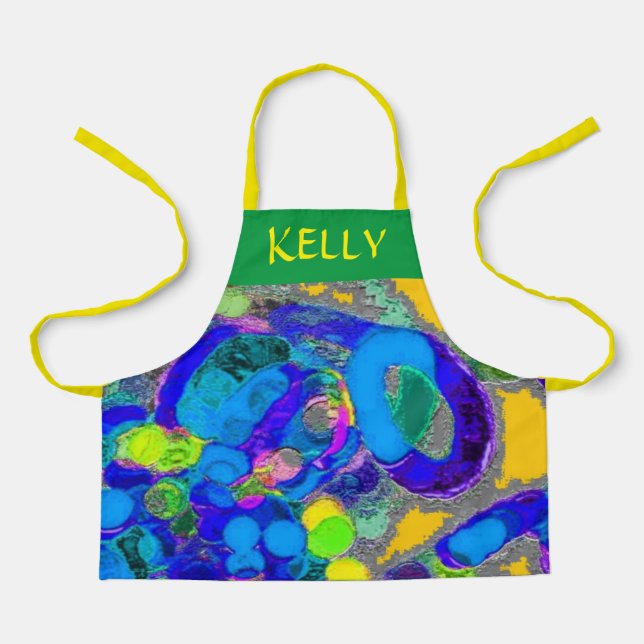 Delantal Impresión "Bibbledy, Bobbledy, Boo" para niños de  (Anverso)