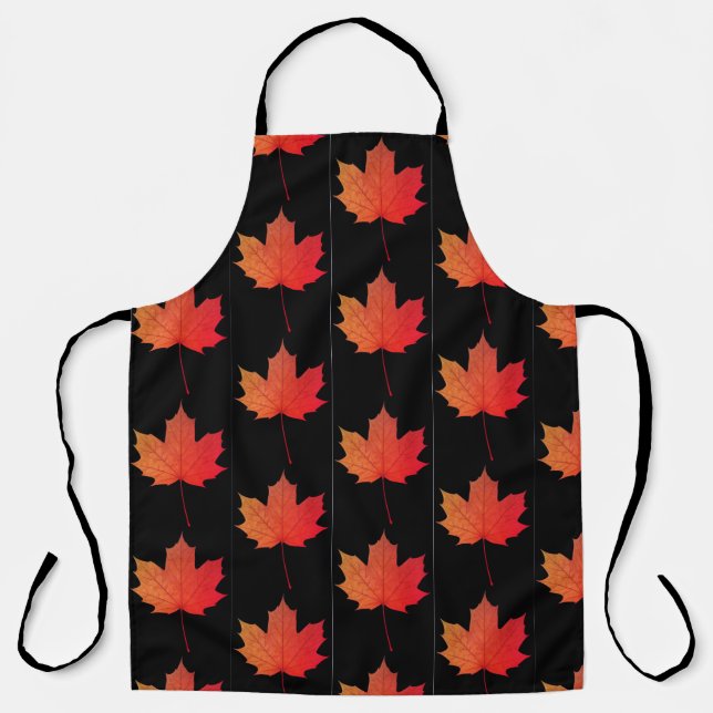 Delantal Impresión completa otoño (Anverso)