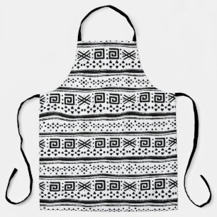 Delantal Impresión de arte tribal de Boho étnico