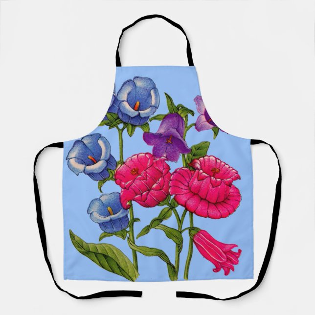 Delantal Impresión de campanas de Canterbury (Anverso)