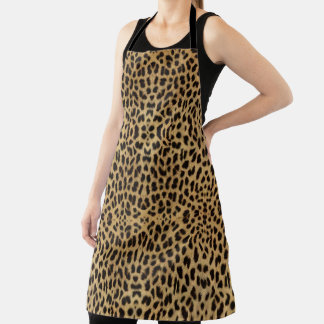Delantal Impresión de leopardo