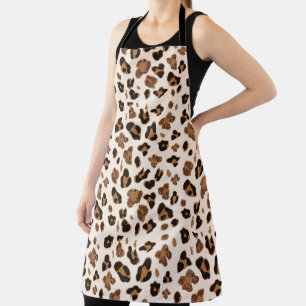 Delantal Impresión de leopardo