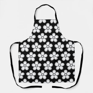 Delantal Impresión floral elegante Diseño botánico