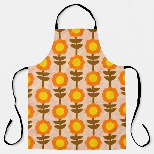 Delantal Impresión general de Boho Botanica (Anverso)