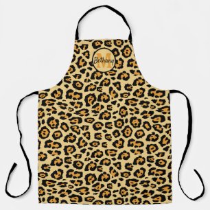 Delantal Impresión Leopard personalizada