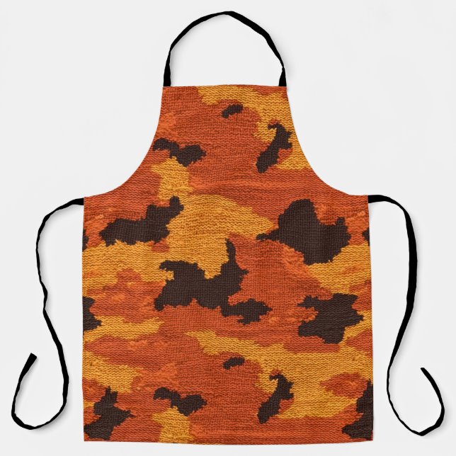 Delantal Impresión personalizado de parqué para cocineros g (Anverso)