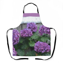 Impresionante Hidrangea Púrpura Flores