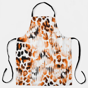 Delantal Impresiones de animales africanos. Patrón natural 