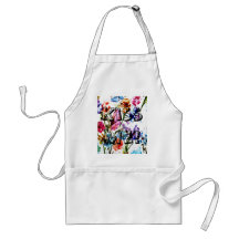 IMPRESIONES DE PAPA DE PUPPY | ADULTO APRON