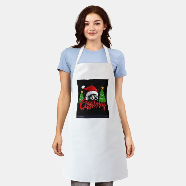 Delantal Imprimir Apron, navidades de ropa de comida para m (Gastado)
