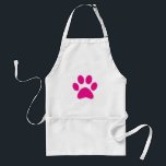 Delantal Imprimir trazo<br><div class="desc">Paw,  impresión,  perro,  gato,  mascota,  cachorro,  gatito,  compasión,  amor,  recuerdo</div>