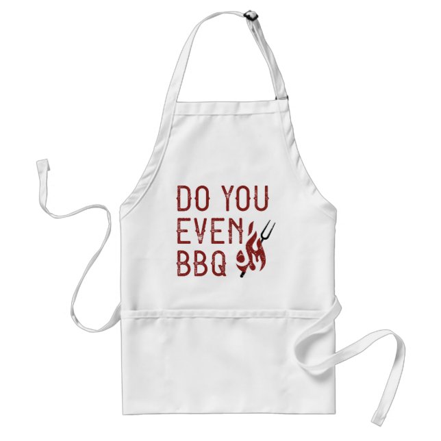Delantal ¿Incluso BBQ? (Frente)