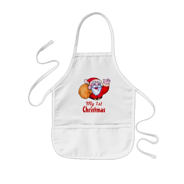 Delantal Infantil 1.ᵉʳ Navidad Apron (Frente)