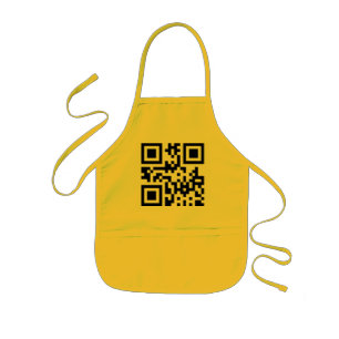 Delantal Infantil Aguas inteligentes invertidas — Código QR