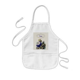 Delantal Infantil Alicia curiosa ~ Apron Wonderland