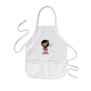 Delantal Infantil Aloha Honeys Firecracker Hula Chica Aprons