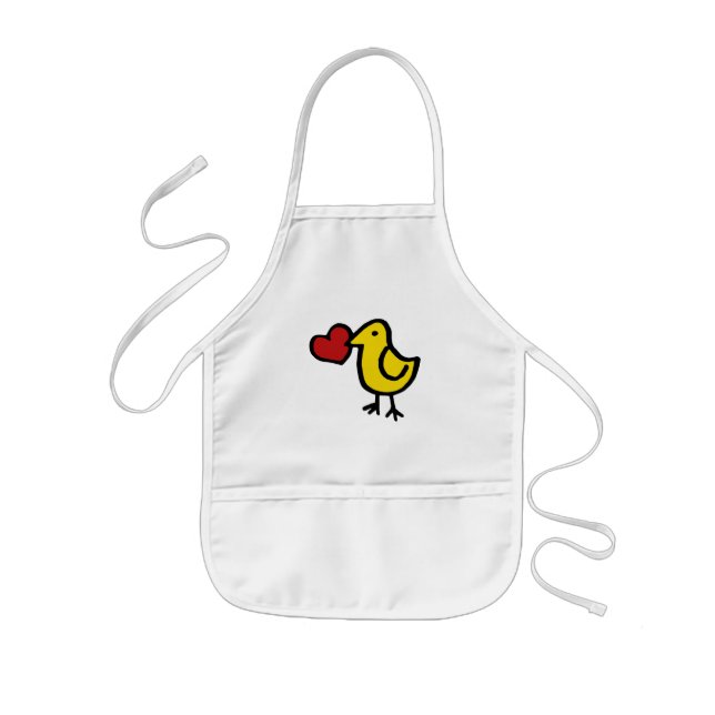 Delantal Infantil Amar a Bird (Frente)